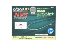 KATO-Lemke K3-115 - H0 - Gleis-Set HV5, Gleisoval R 550mm